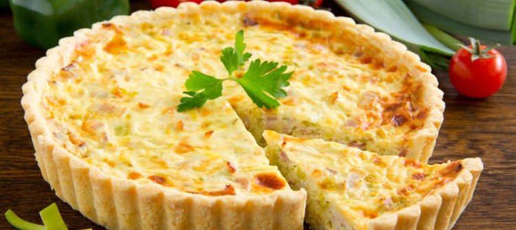 Quiche Lorraine with Linette